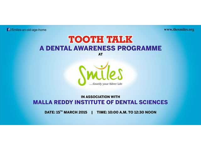 TOOTH TALK - a dental awareness program at SMILES 