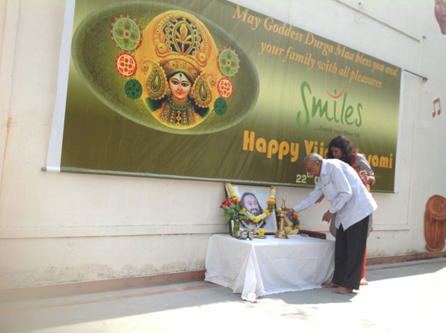 2015 Dussera Celebrations by residents of SMILES