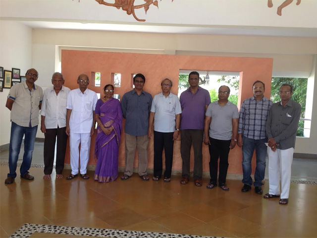 Visit Of Mr.Gone Prakash Rao, Ex-Apsrtc Chairman To Smiles On 24th August
2014
