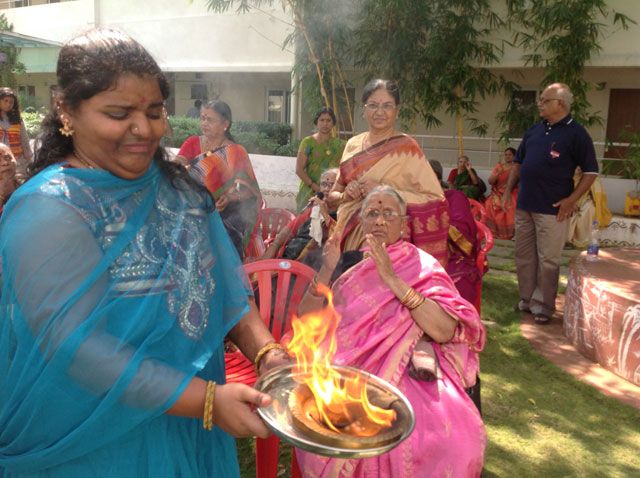 2015 Dussera Celebrations by residents of SMILES