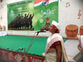 68th Republic Day Function at SMILES. Flag hoisting by Brig. Dr. Raj Kumar and Col. B. R. Chetty 