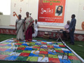 SNAKES AND LADDERS GAME PLAYED BY RESIDENTS AND EMPLOYEES at SMILES 