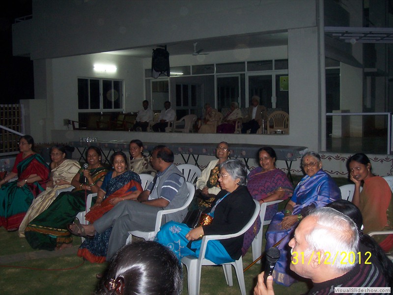 Welcoming all for new year bash at smiles old age home in hyderabad (2)